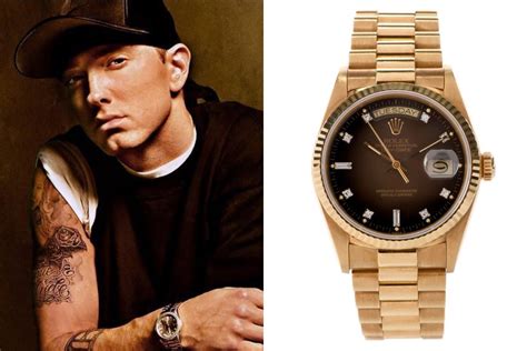 eminem buying a rolex|eminem g shock watch white.